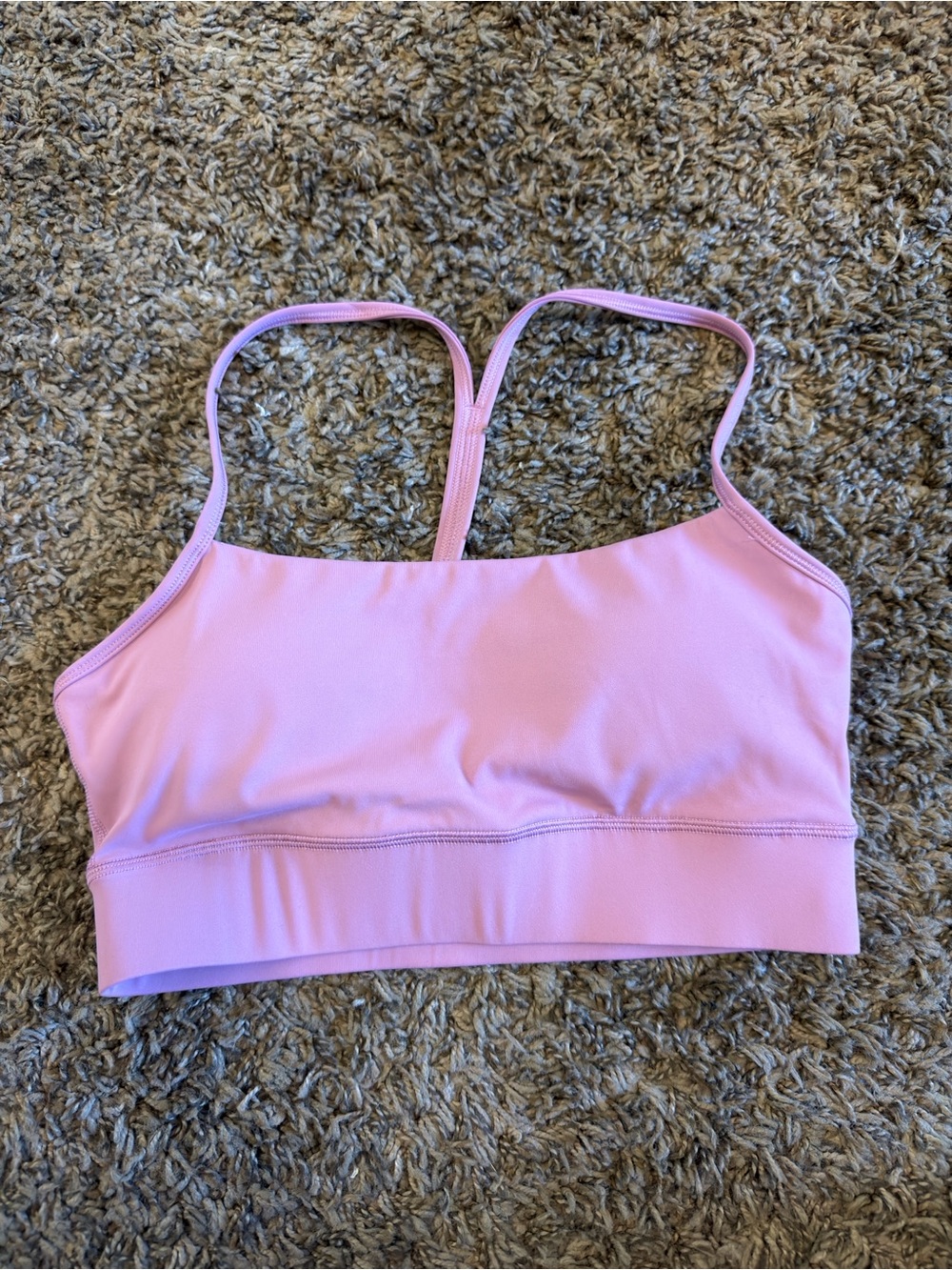 Lululemon Women’s Flow Y Sports Bra Pink Size 6